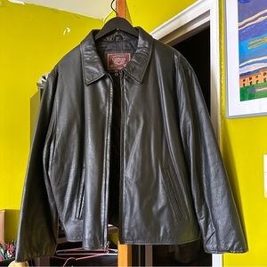 Colebrook Men’s Vintage Leather Jacket